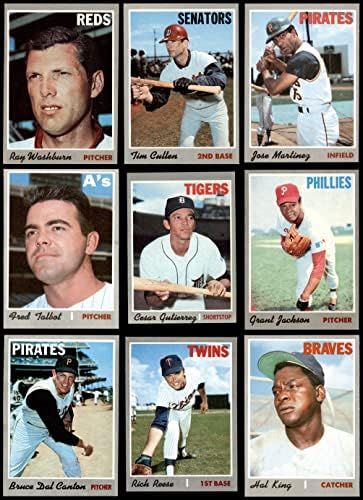 1970 Topps Baseball 100 Kártya Starter Set/Sok (Baseball Szett) EX+