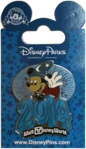 Disney Pin - Walt Disney World - Retro Logo - Varázsló Mickey