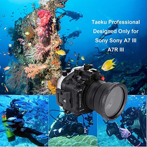 Kamera Búvárkodás Ház Esetben 194FT Védő Víz alatti Vízálló Ház Shell Sony A7R3 A7RIII (28-70mm)